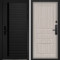 Входная дверь Command doors Cyber Horizon 02 Белая Лиственница