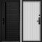Входная дверь Command doors Cyber Horizon 03 Белый матовый