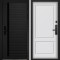 Входная дверь Command doors Cyber Horizon 05 Белый матовый