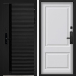 Входная дверь Command Doors Cyber Horizon 05 Белый матовый (новая)
