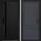 Входная дверь Command doors Cyber Horizon 05 Графит Серый