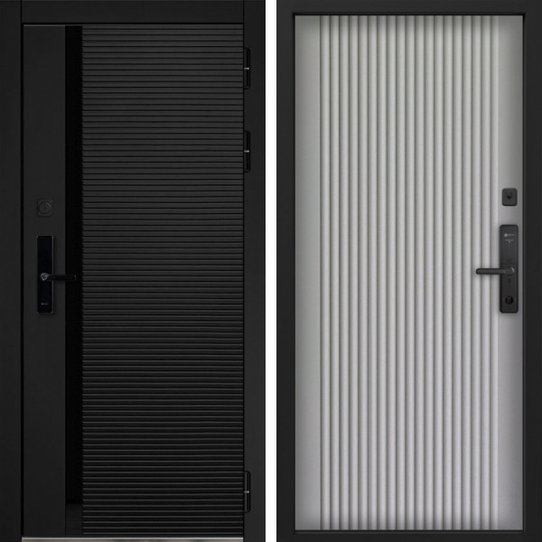 Входная дверь Command Doors Cyber Horizon 11 Грей софт