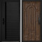 Входная дверь Command doors Cyber Horizon 17.02 Темный Дуб
