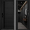 Входная дверь Command Doors Cyber Horizon 3Z Черный кварц