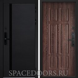 Входная дверь Command doors Cyber Horizon 15 Дуб коньяк