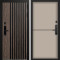 Входная дверь Command Doors Cyber Лофт 12 Капучино софт