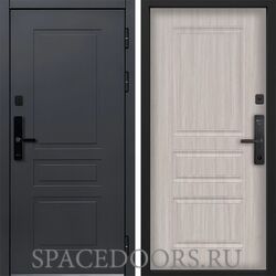 Входная дверь Command doors Cyber lord 02 Белая Лиственница