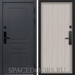 Входная дверь Command doors Cyber lord 00 Белая лиственница