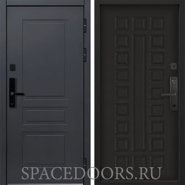 Входная дверь Command doors Cyber lord 01 Венге