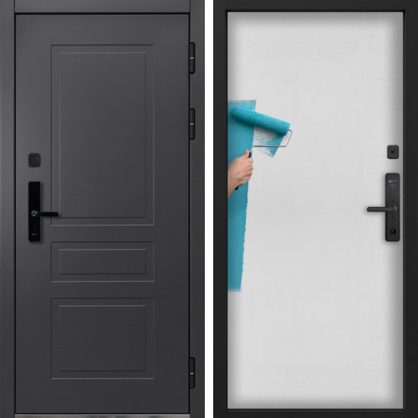 Входная дверь Command Doors Cyber lord 00 Под покраску