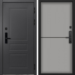 Входная дверь Command Doors Cyber lord 12 Грей софт