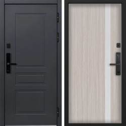 Входная дверь Command doors Cyber lord 6S Белая Лиственница