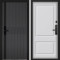 Входная дверь Command Doors Cyber Matrix grey 05 Белый матовый (новая)