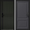 Входная дверь Command doors Cyber matrix oliva 05 Графит Серый