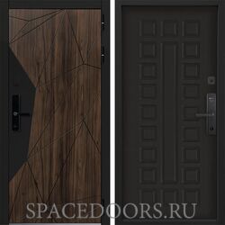 Входная дверь Command doors Cyber Shelwood 01 Венге