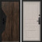 Входная дверь Command doors Cyber Shelwood 02 Белая Лиственница
