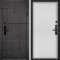 Входная дверь Command doors Cyber tetris grey 00 Белый матовый