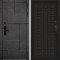 Входная дверь Command doors Cyber tetris grey 01 Венге