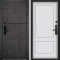 Входная дверь Command doors Cyber tetris grey 05 Белый матовый