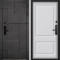 Входная дверь Command Doors Cyber tetris grey 05 Белый матовый (новая)