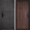 Входная дверь Command doors Cyber tetris grey 15 Дуб коньяк