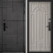Входная дверь Command doors Cyber tetris grey 17.02 Сандал Белый