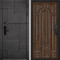 Входная дверь Command doors Cyber tetris grey 17.02 Темный Дуб