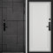 Входная дверь Command Doors Cyber tetris grey 38 Белый матовый