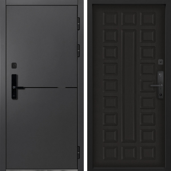 Входная дверь Command Doors Cyber Вектор 01 Венге