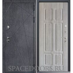 Входная дверь Command Doors Geometria New 15 Дуб крем