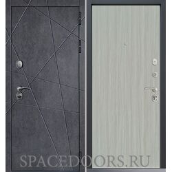Входная дверь Command Doors Geometria New 00 Белая лиственница