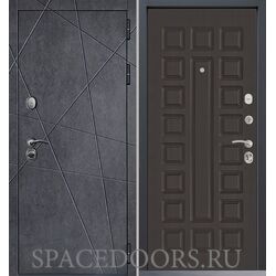 Входная дверь Command Doors Geometria New 01 Венге