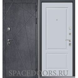 Входная дверь Command Doors Geometria New 05 Белый матовый