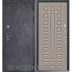 Входная дверь Command Doors Geometria New 01 Белая лиственница