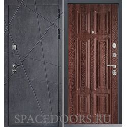 Входная дверь Command Doors Geometria New 15 Дуб коньяк