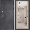 Входная дверь Command Doors Геометрия 3Z Капучино софт