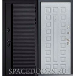 Входная дверь Command Doors Horizont 01 альберо браш грей