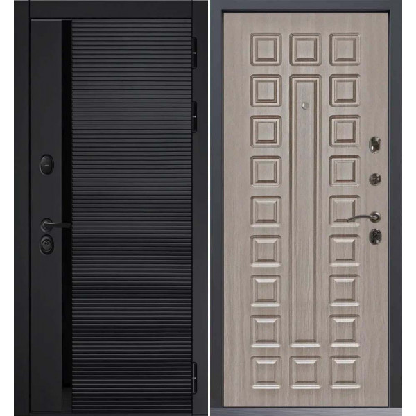 Входная дверь Command Doors Horizont 01 Белая лиственница