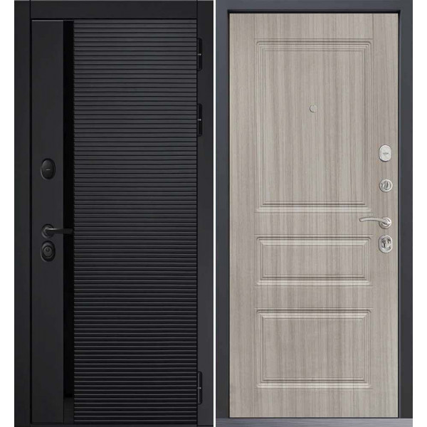 Входная дверь Command Doors Horizont 02 Белая Лиственница