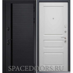 Входная дверь Command Doors Horizont 02 Белый Матовый