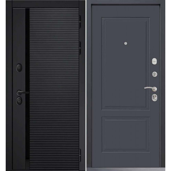 Входная дверь Command Doors Horizont 05 Графит Серый