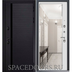 Входная дверь Command Doors Horizont 116Z белый матовый