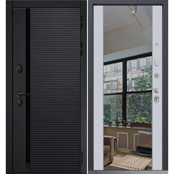 Входная дверь Command Doors Horizont 3Z Белый Матовый
