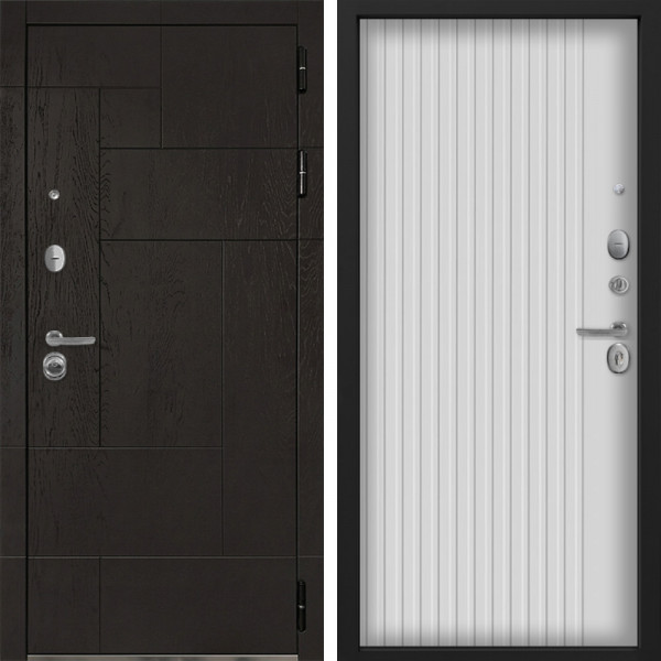 Входная дверь Command Doors Графика 03 Белый матовый
