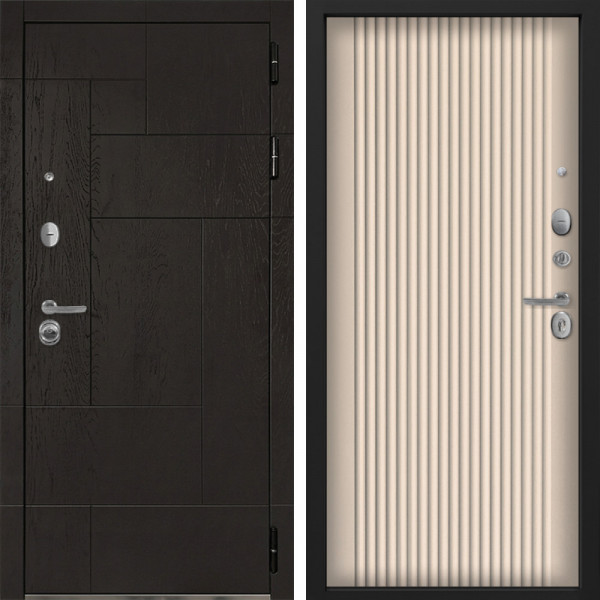 Входная дверь Command Doors Графика 11 Капучино софт