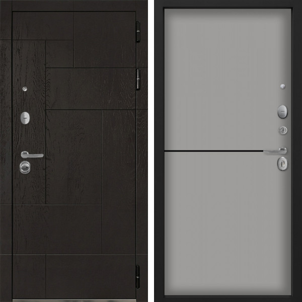 Входная дверь Command Doors Графика 12 Грей софт