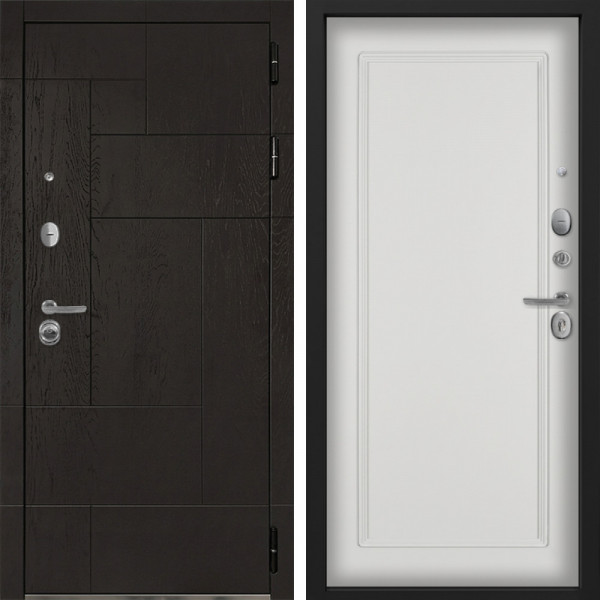 Входная дверь Command Doors Графика 38 Белый матовый