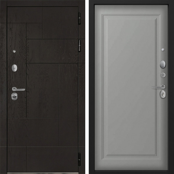 Входная дверь Command Doors Графика 38 Грей софт
