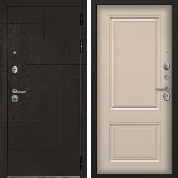 Входная дверь Command Doors Графика 61 Капучино софт