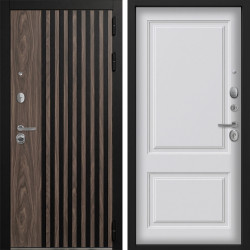 Входная дверь Command Doors Лофт 05 Белый матовый (новая)